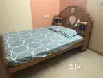 Queen Size wooden cot