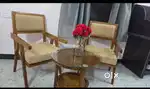 Saguan(Teak)wood chair with cushion