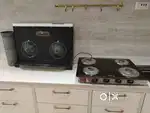 Gas stove and Chimney