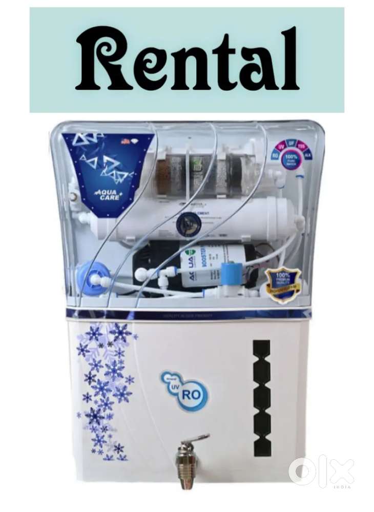 Ro water purifier available on rent