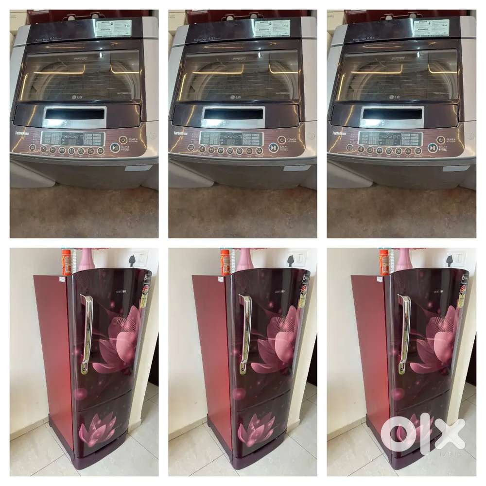 Washing machine fridge on rental basis