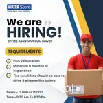 Wanted Office assistant cum driver