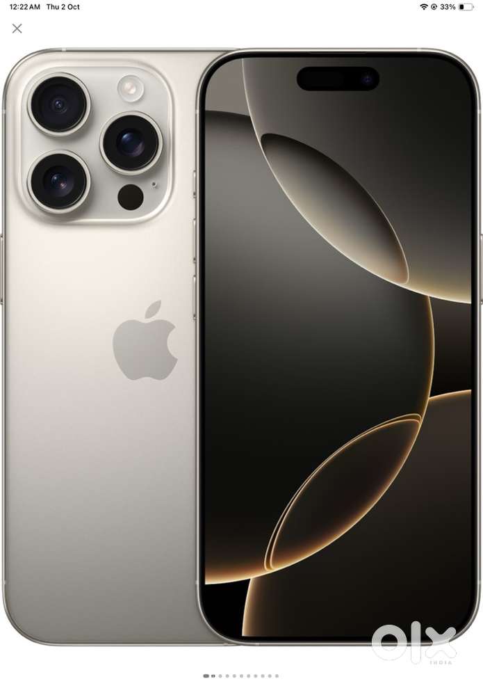Iphone 16 pro 128 GB Box Pack