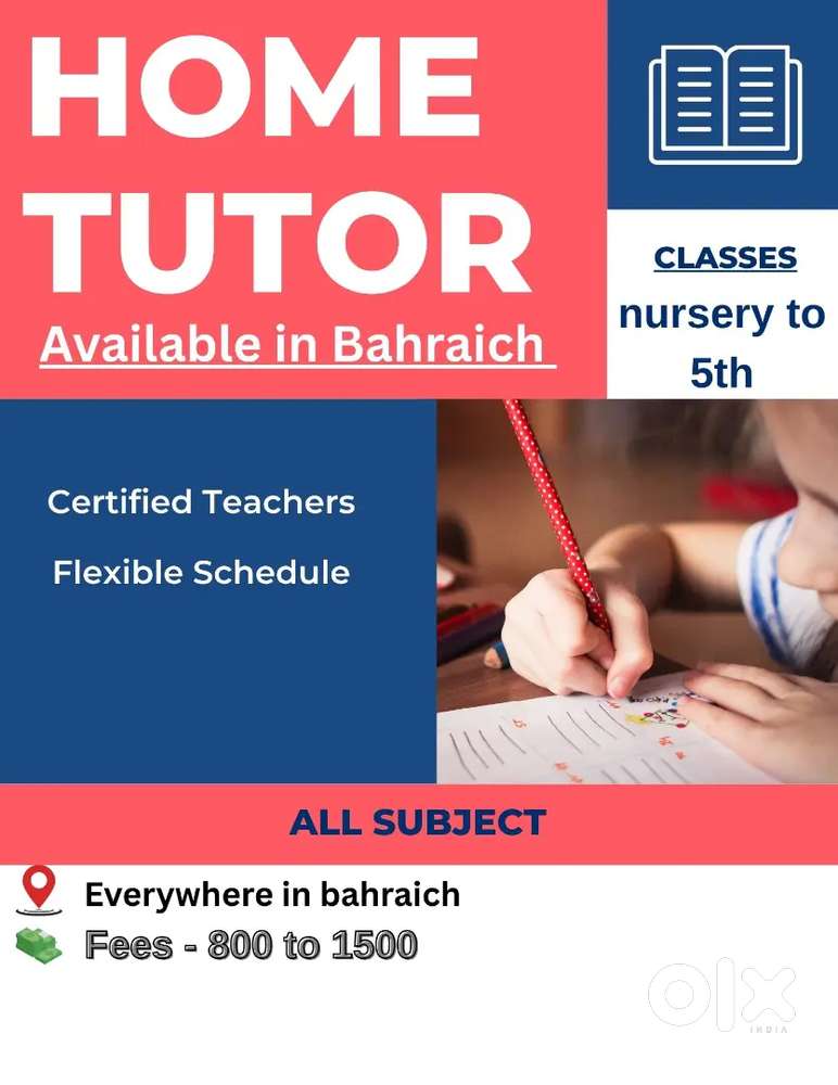 HOME TUTOR AVAILABLE