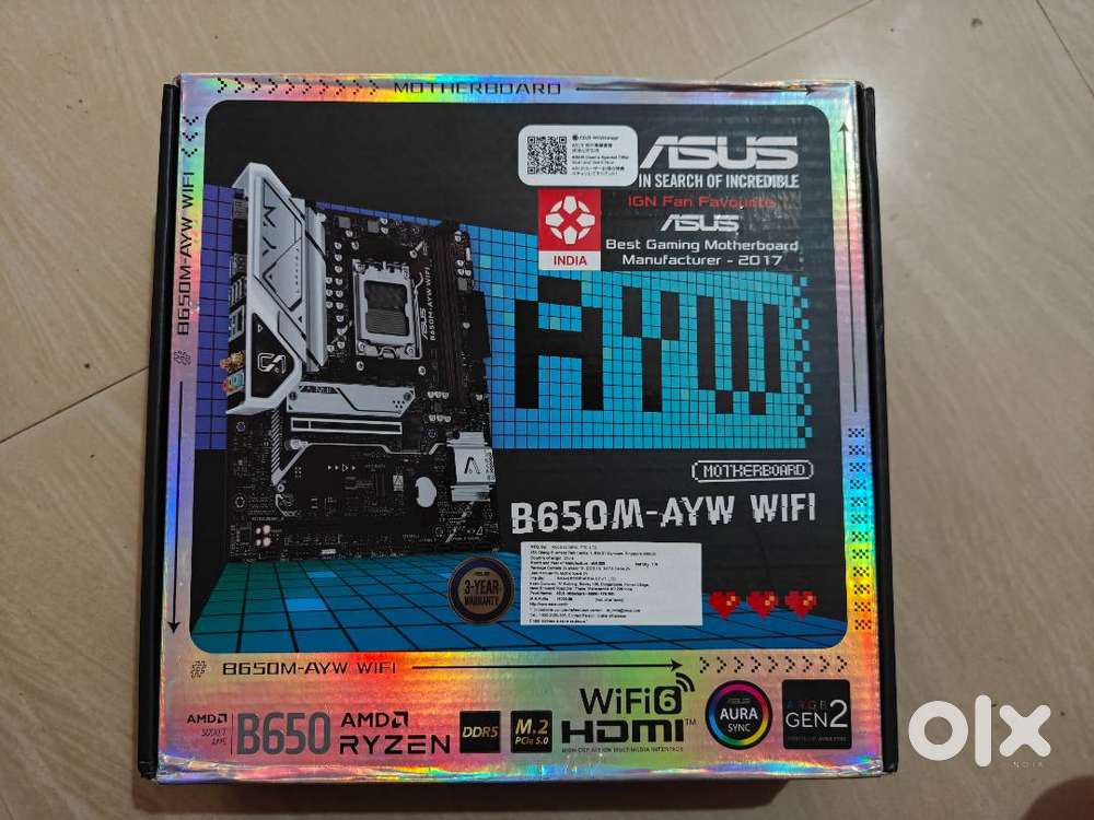 Asus b650m-ayw wifi motherboard