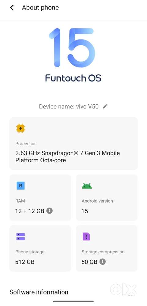 Vivo V50 (12+512)