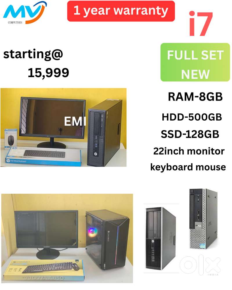 1 - Year Replacement Warranty  Free Installations  Same day delivery