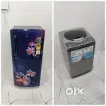 LG blue flower model and IFB top load latest model with Bill & warrant