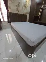 Queen Size Bed with Mattress - 4 Months old