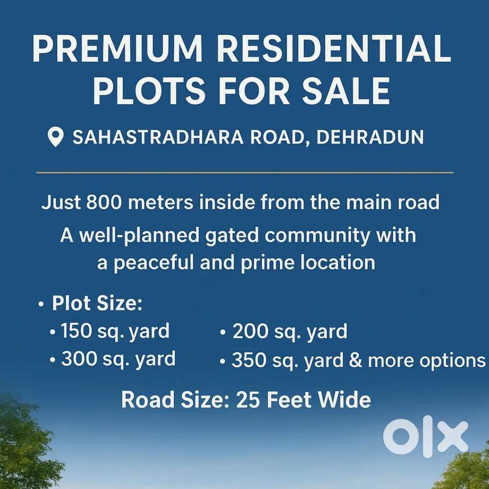 Residential Plot for sale at Sahastradhara Road