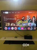 55 inch TCL TV with 4k UHD and dolby audio google TV