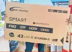 IPS PANEL 43 SMART + ANDROID LED TV 8GB ROM 1GB RAM WARRANTY 2YEARS