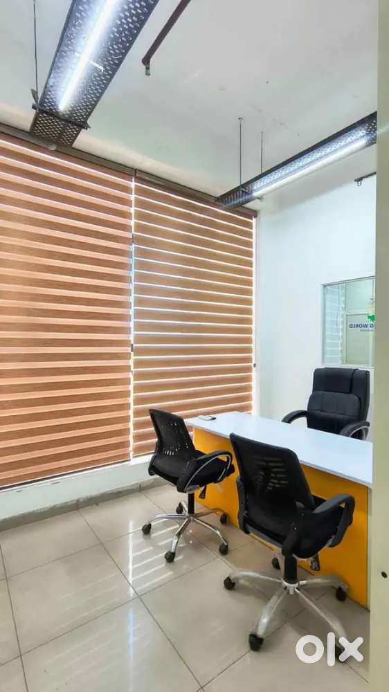 1Director Cabin, 10Workstation.Fully Furnished Office Space For Rent .