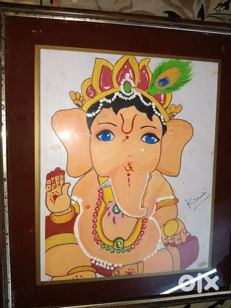 Ganesh ji painting