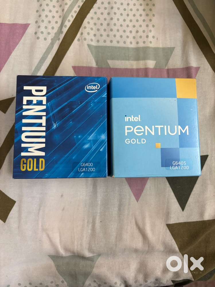 Pentium Gold G6400 and G6405