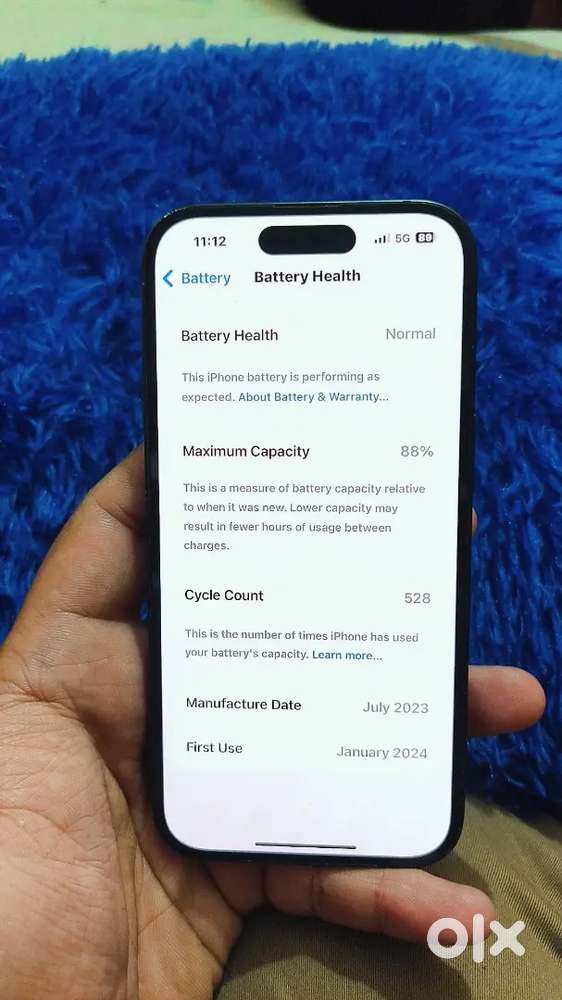 I Phone 15(128GB)in excellent condition Original bill,box, and charger