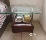 Glass table for Bedside or Living room