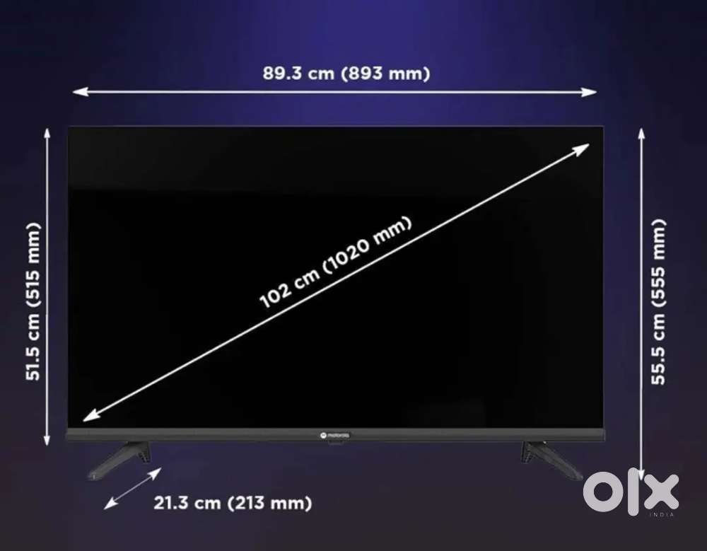 Motorola smart tv 40 inch, Display not working