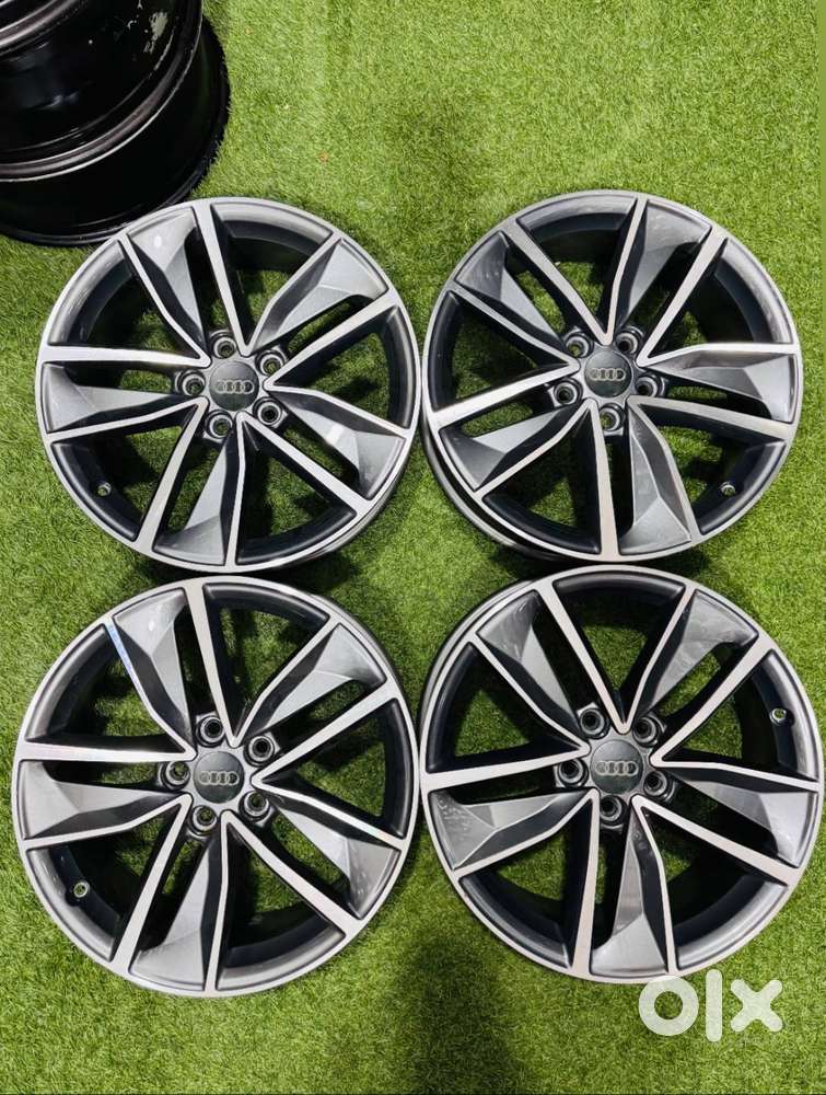 AUDI ALLOY WHEELS 18 INCH OEM (SET OF 4) GOOD CONDITION
