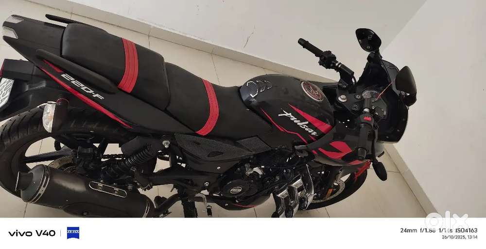 The bike is in new condition only 10000km driven