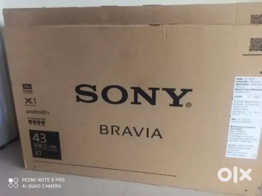 Sony Bravia 108 cm (43 inches) 4K Ultra HD Smart Android