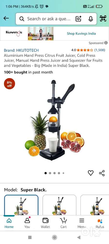 Pomegranate, sathukodi juicer