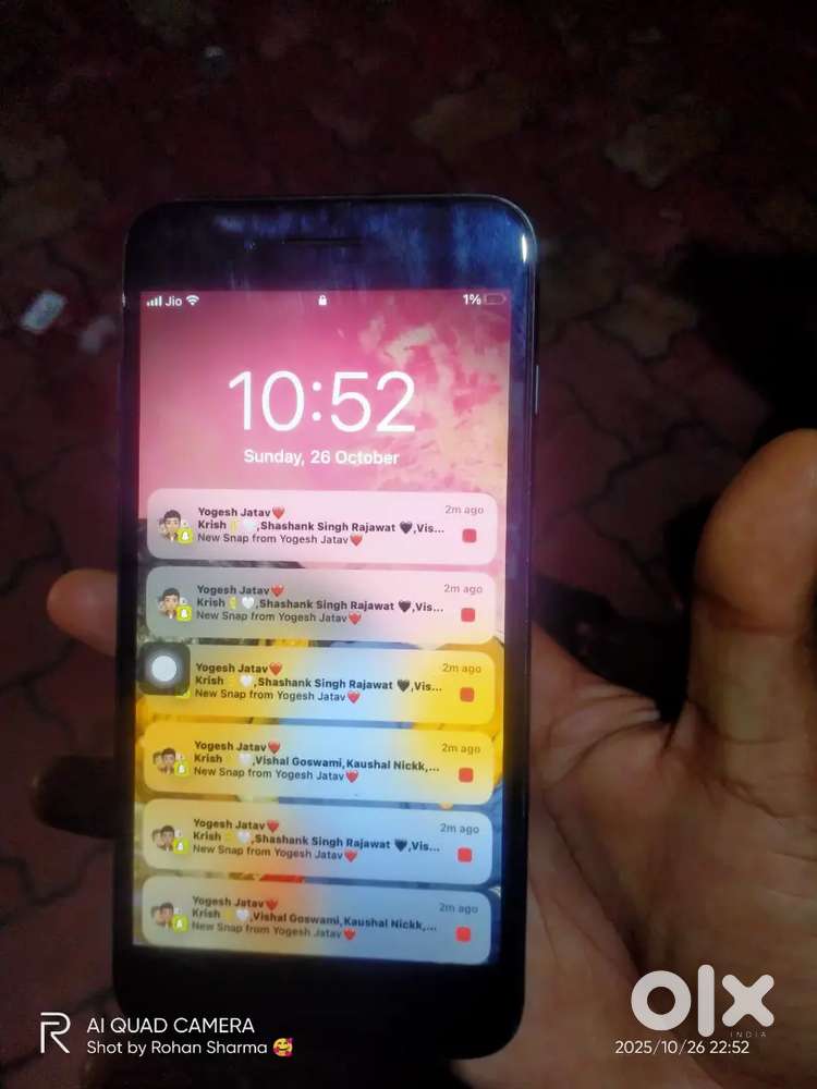 iPhone 7plus 32 figer print not working all ok mobile