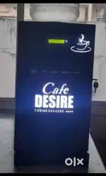 Cafe desire coffee vending machine 2 line 5 month usd