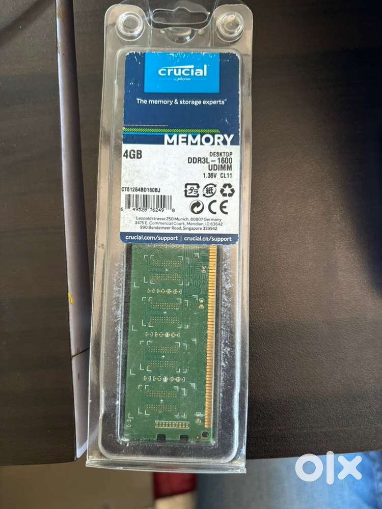 4 GB RAM DDR3
