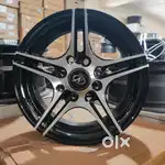 MG COMET 12INCHES ALLOY WHEELS DIAMOND CUT