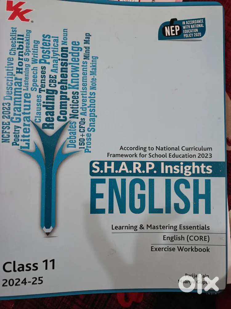 Class 11 english workbook