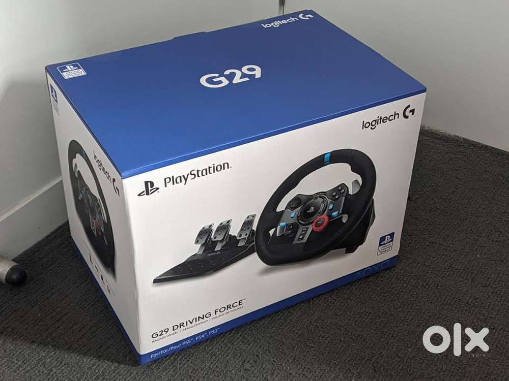 Deal- New Seal Packed Logitech G29 Steering Wheel For PS5,PS4 & Pc