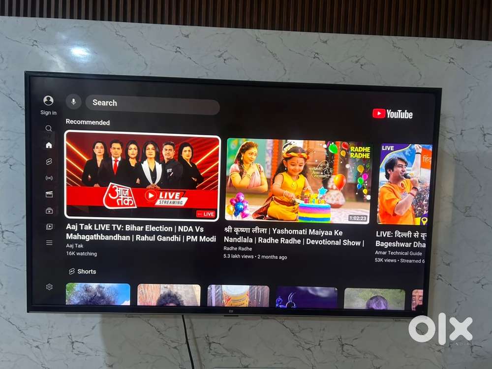 MI tv 43 inch for sale