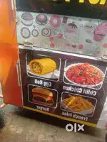 Food cart for bike