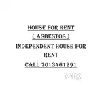 Rent for house asbestos close to main road