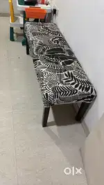 Solid Wood bench available for sale in Thane