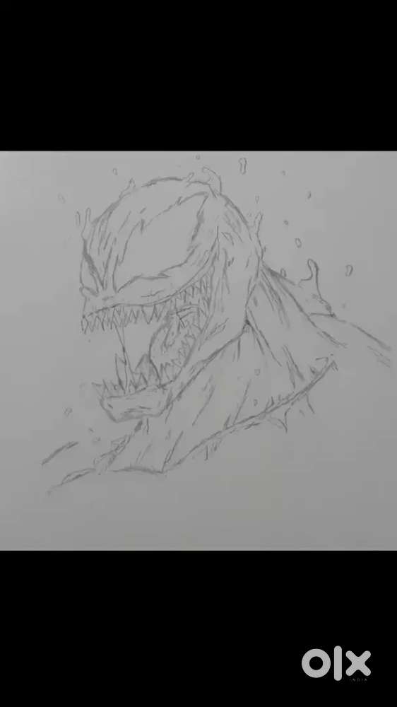 Venom drawing