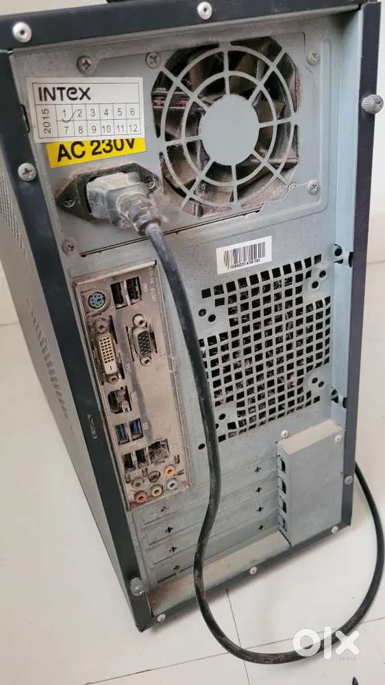CPU with 1TB WD Harddisk, 4GB RAM, Intel I3