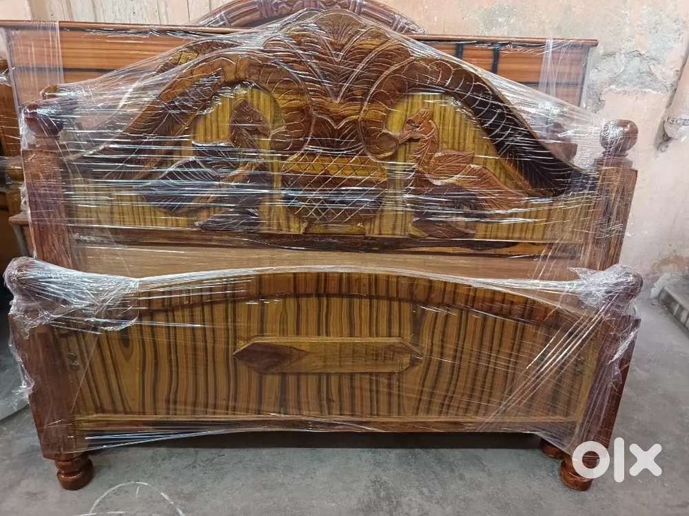 TEAKWOOD DOUBLE COTS FOR WHOLSALE PRICE