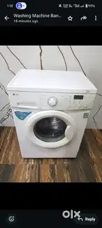 Lg direct drive inverter model front load fully automatic machine