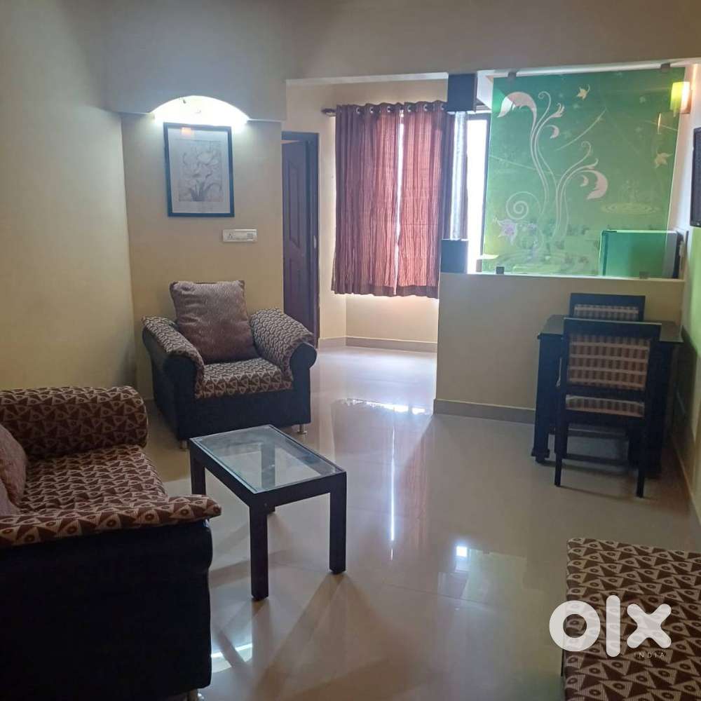 Furnished flat for rent 10000 only