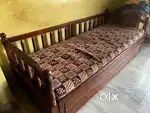 For Sale: Premium Shegun Wood Sofa
