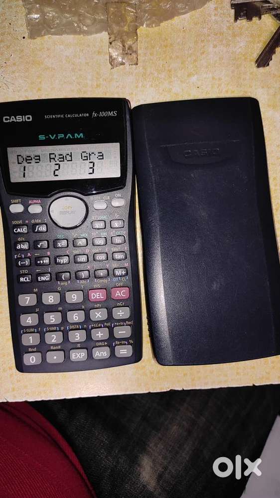 CASIO SCIENTIFIC CALCULATOR FX-100 ms