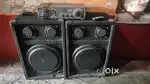 2 Speaker old hai and 1 Amplifier new hai Good condition Good sound