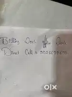 Office work billing work marketing