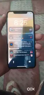iPhone X with charger and No scratch