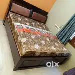 Mountain furniture Queen size hydraulic cot at wholesale price availab