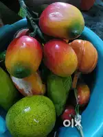 Wooden fruits