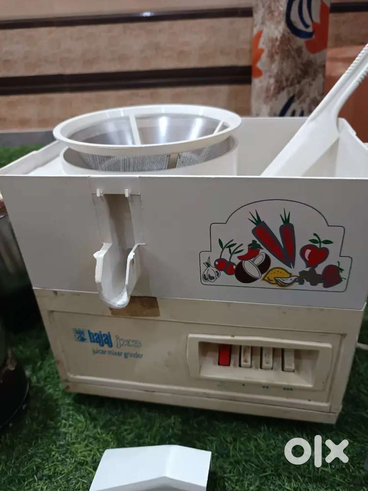 Bajaj jx3 juicer mixer grinder 450 watt 1800 rpm high speed original