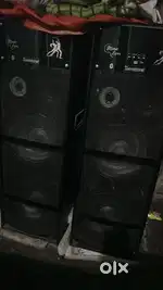 Bass boosted and speaker
